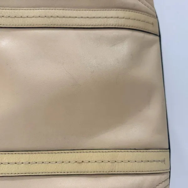 Coach Tan Leather Tote with Double Straps - Image 12