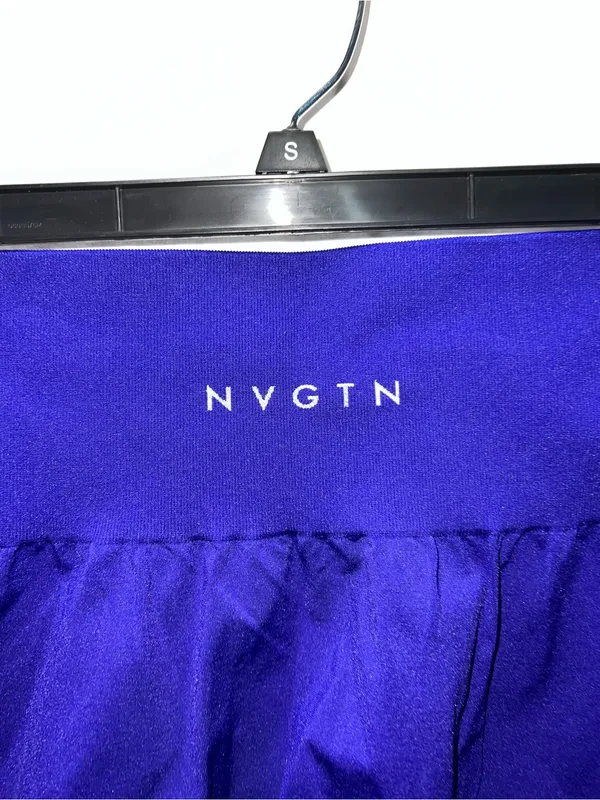NVGTN women’s‎ High-Waist Royal Purple Leggings - Image 2