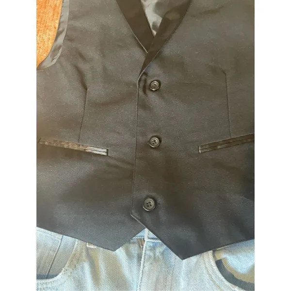 Black vest M Black Size M - Image 3
