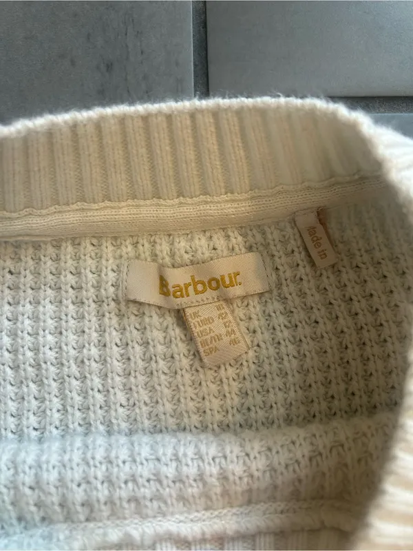 Barbour Millcross Knit Oversized Sweater - Image 4