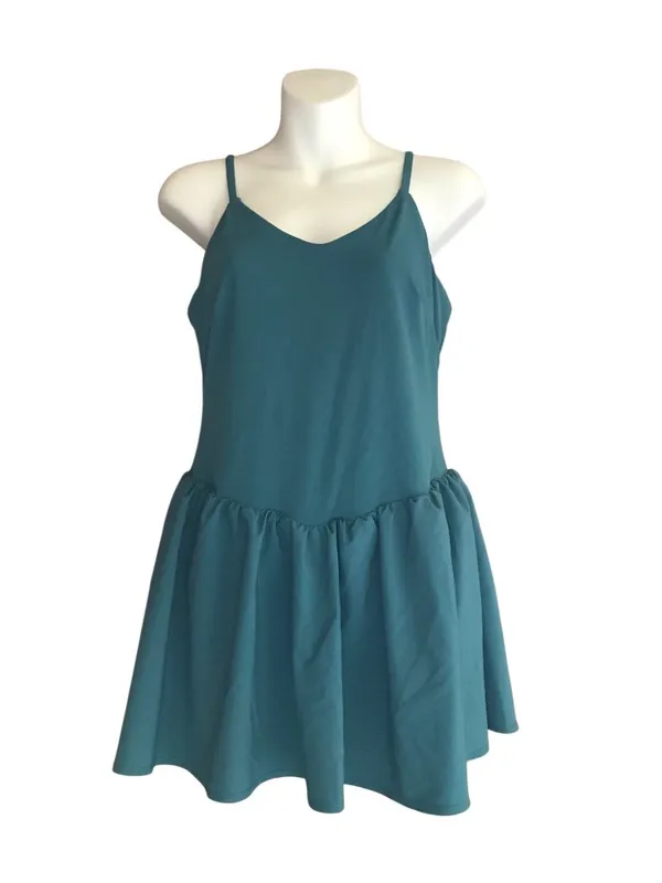 JoyLab Dark Teal Blue Athletic Dress - Image 2