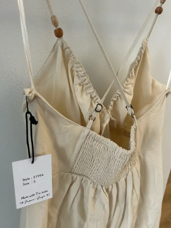 NWT tj maxx tan maxi dress - Image 3