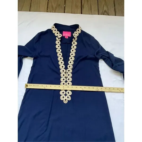 Lily Pulitzer Women’s Grace Lynn Stretch Dress Blue Size 2 - Image 3