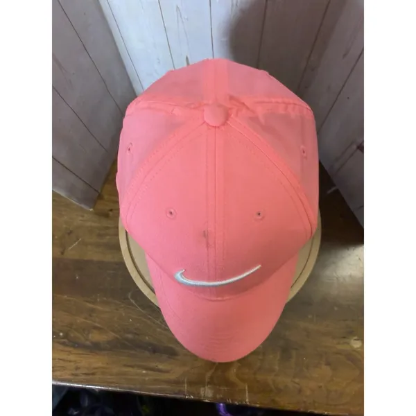 Nike Dri-FIT Legacy91 Adjustable Hat Cap Neon‎ Pink Coral Golf Running 92 ** - Image 5