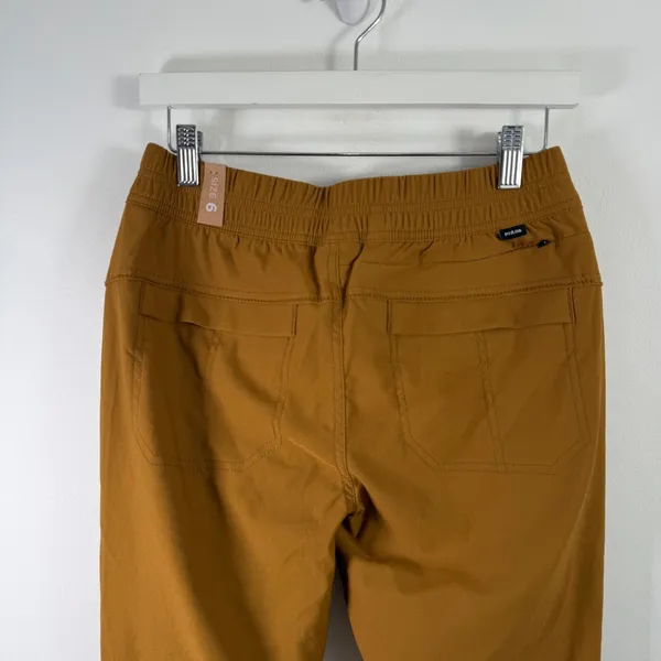 Prana Halle E-Waist Jogger II Antique Bronze ReZion Hiking Pants Womens Size 6 - Image 6