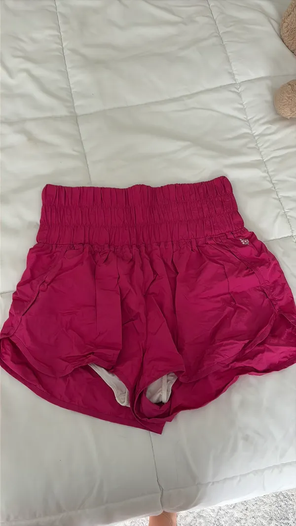 Free People Hot Pink Shorts Movement - Image 3