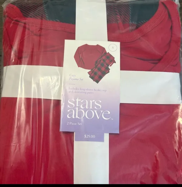 NWT Cozy PJs Stars Above new in package Size small - Image 2