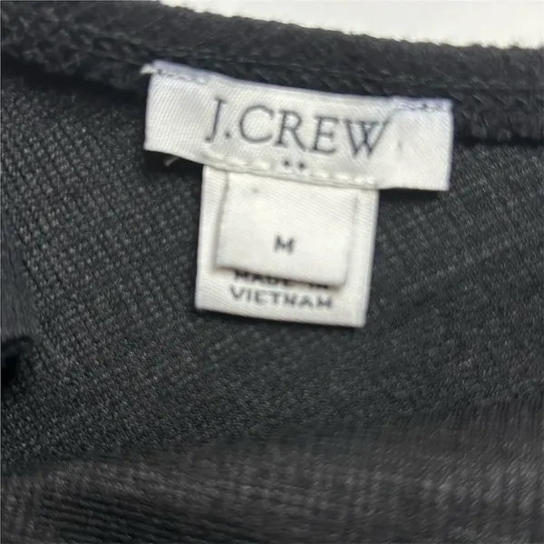 J.Crew Women's Black Ribbed‎ Strapless Tank Top Size M Casual Summer - Image 5
