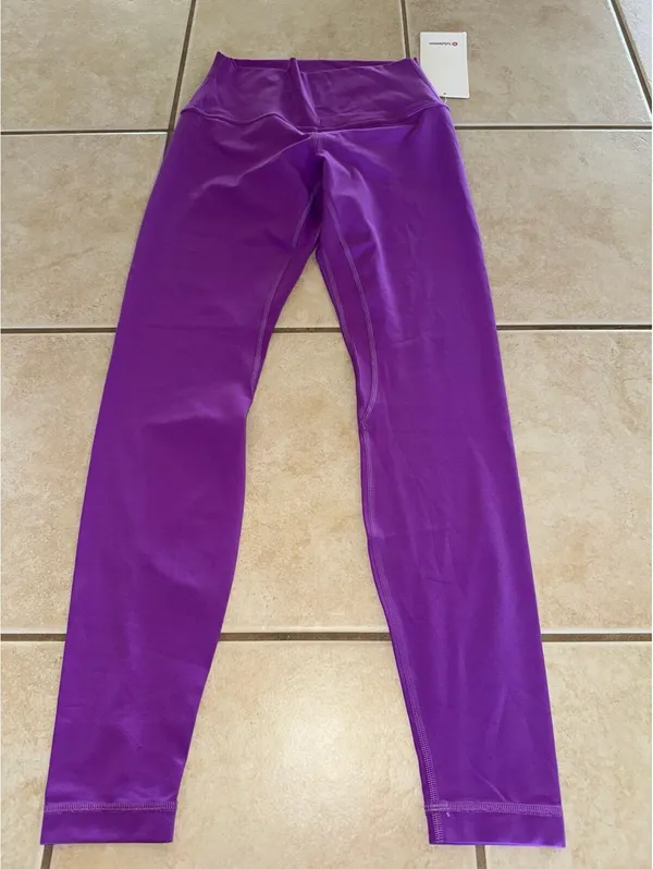 Lululemon Align High-Rise 28” Moonlit Magenta Size 6 NWT - Image 3