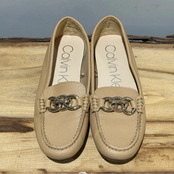 Calvin Klein Luca Loafers Size 8 A34‎ - Image 5