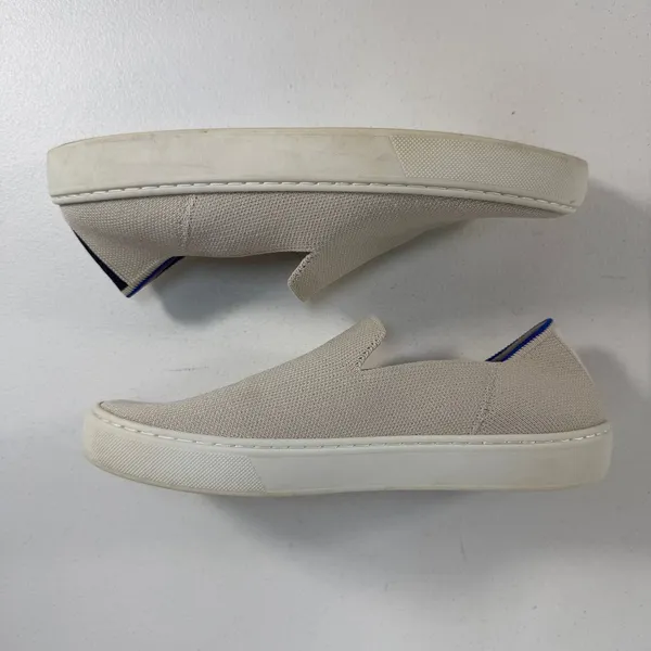 Rothy's 7.5 Sneakers The‎ Original Slip-On Sustainable Knit Washable Sand Beige - Image 5