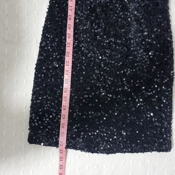 Lavetir Sequin One Shoulder‎ Bodycon Mini Dress Prom Dance Size S - Image 12