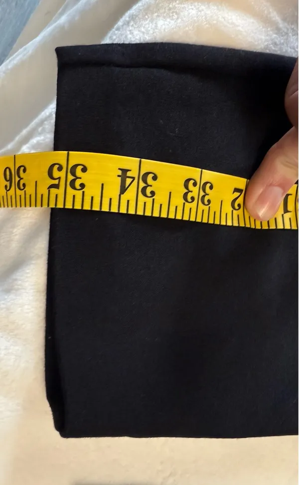 ZARA Black High-Rise Skinny Chino Pants - Size XL - Image 8