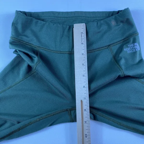 The‎ North Face Leggings Women's XS Green 28" Inseam Scrunched Mid Rise Ladies - Image 8