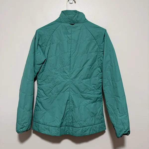 Patagonia‎ Teal Green Softshell Quilted Jacket Size XS - Image 5