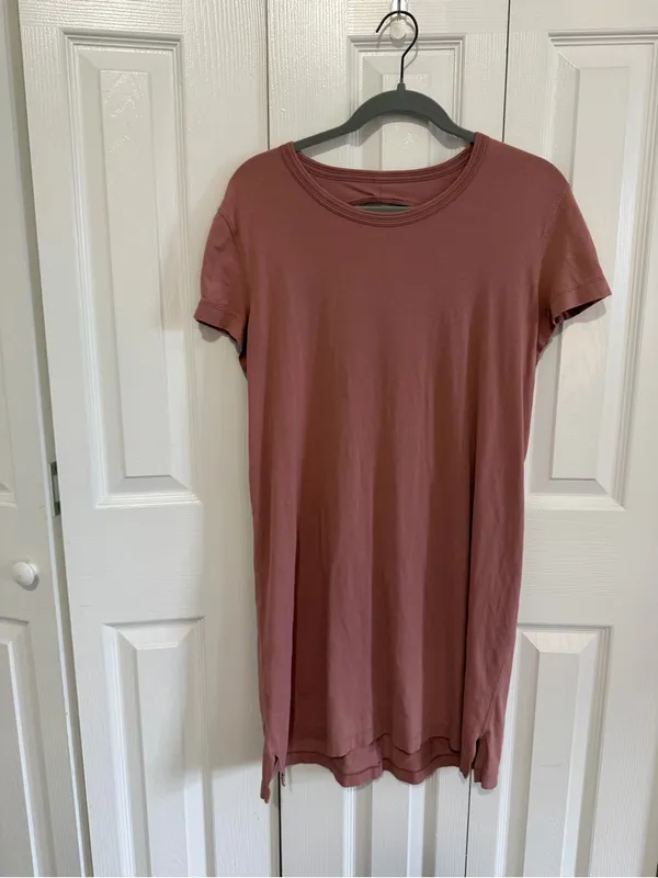 Lululemon Day Tripper Dress Casual Quicksand Size Small - Image 4