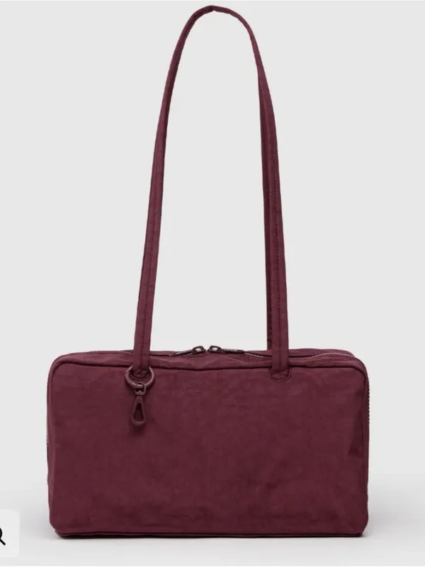 BAGGU Maroon Shoulder Bag - Image 4