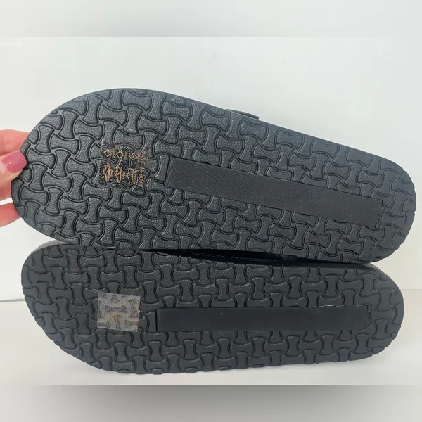 earthing ASPEN SLIDES grounding sandals NEW READ description Black Size 9 - Image 2