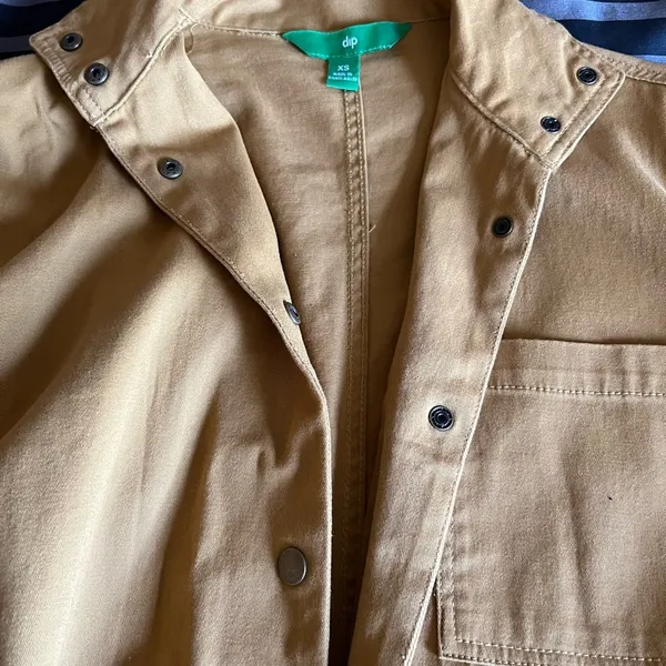 Dip Women’s Jacket Brown Size‎ XS Gold - Image 5