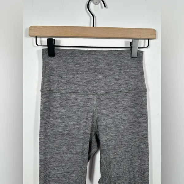 Lululemon Align Pant 28” Heathered Black Size 4 High‎ Rise Yoga Leggings - Image 5