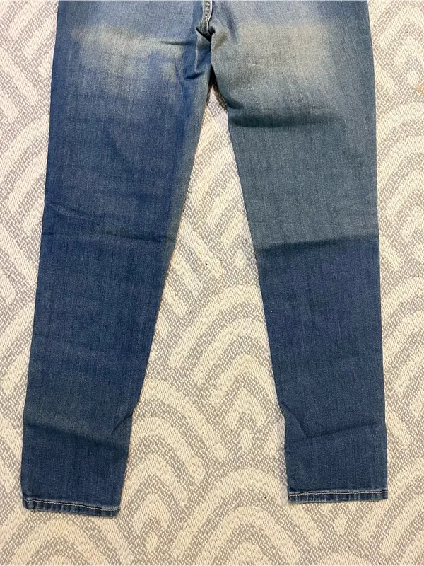 KANCAN High Rise Non-Distressed Skinny Fit Blue Denim Jeans 27 - Image 6