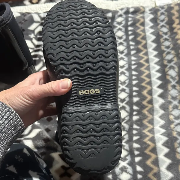 Bogs Black Neoprene Winter Boots Size 6.5 - Image 4
