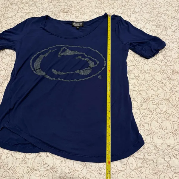 Gameday Couture Women’s Blue Penn State Graphic Tee Size Small - Image 8