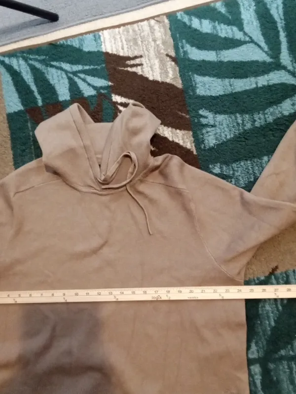 Roots Womens XL Camel Tan Pull Over Hoodie Lenzing Ecovero Viscose Blend - Image 11