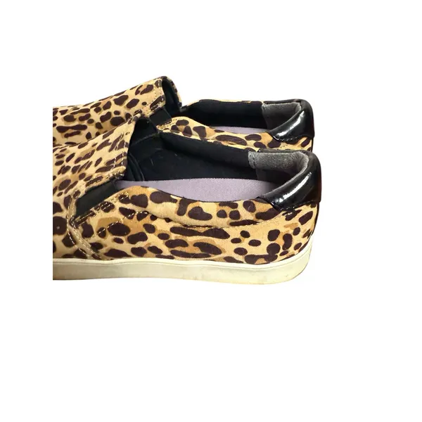 Dr. Scholl’s Madison Tan Black Leopard Animal Print Slip On Sneakers 9.5W - Image 3