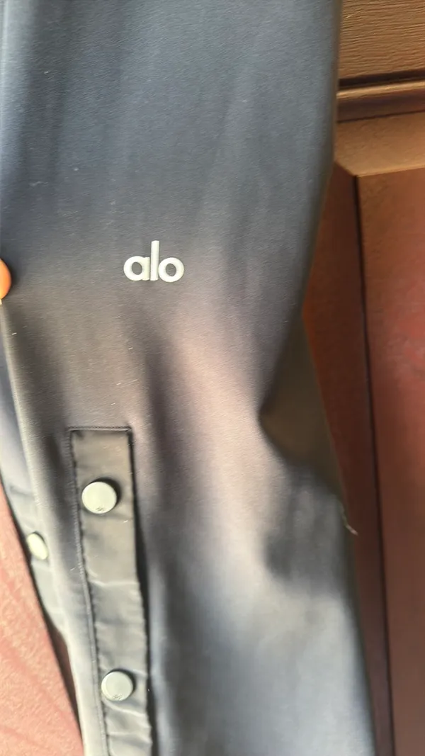 Alo Flare Yoga Pants Black - Image 2