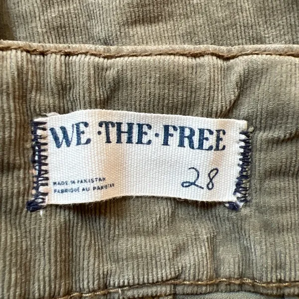 Free People‎ We The Free Jayde Retro 70’s Corduroy Pants Flare - Image 4