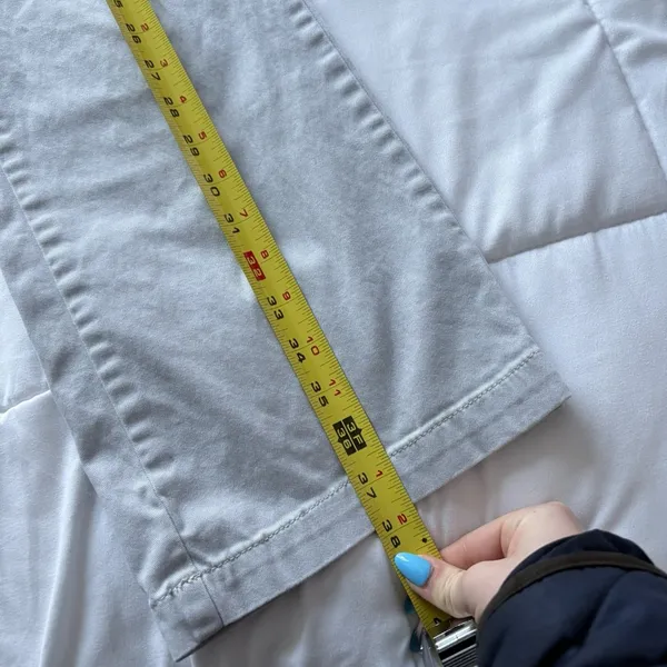 Gap‎ Aubrey Jeans Womens 6A Stretch Wide Leg Gray Jeans Cotton Office Business - Image 5