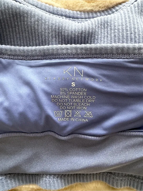 Klassy Ribbed Brami Tank - Image 3
