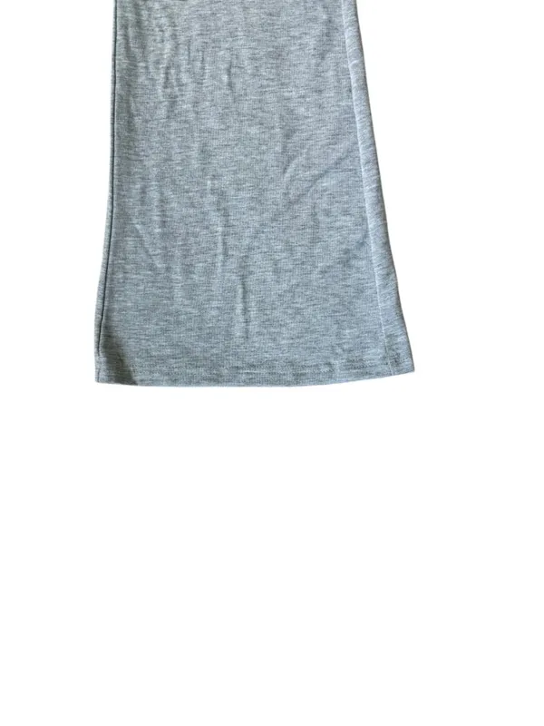 Shein light gray stretchy yoga style pull on pants women's size XS - Image 5