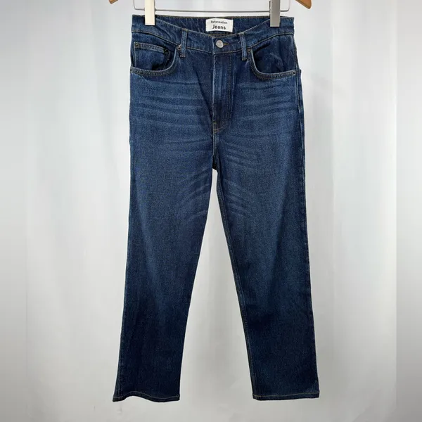 Reformation Liza Straight Jean‎ in Jamaica Blue Size 27 - Image 3