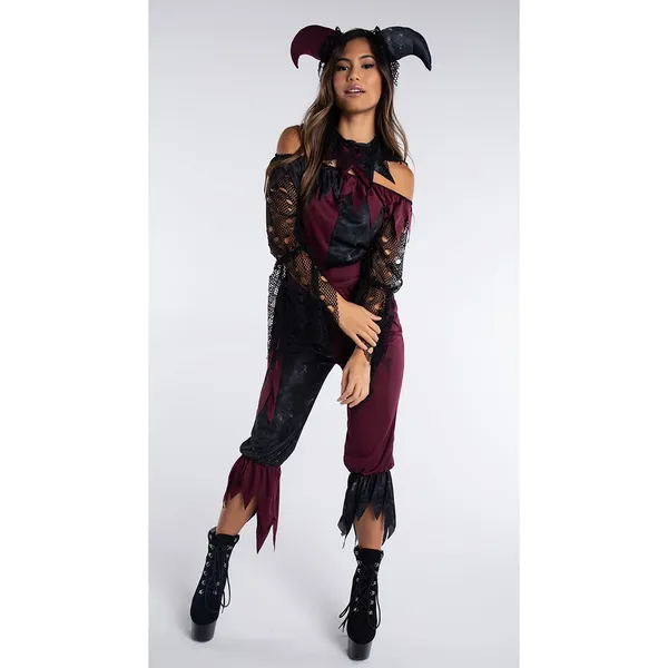 NEW California Costumes Psycho Jester Clown Costume Size Medium - Image 7