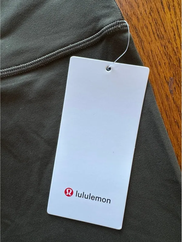 Lululemon Align High Rise 28” Dark Olive Size 10 NWT - Image 5