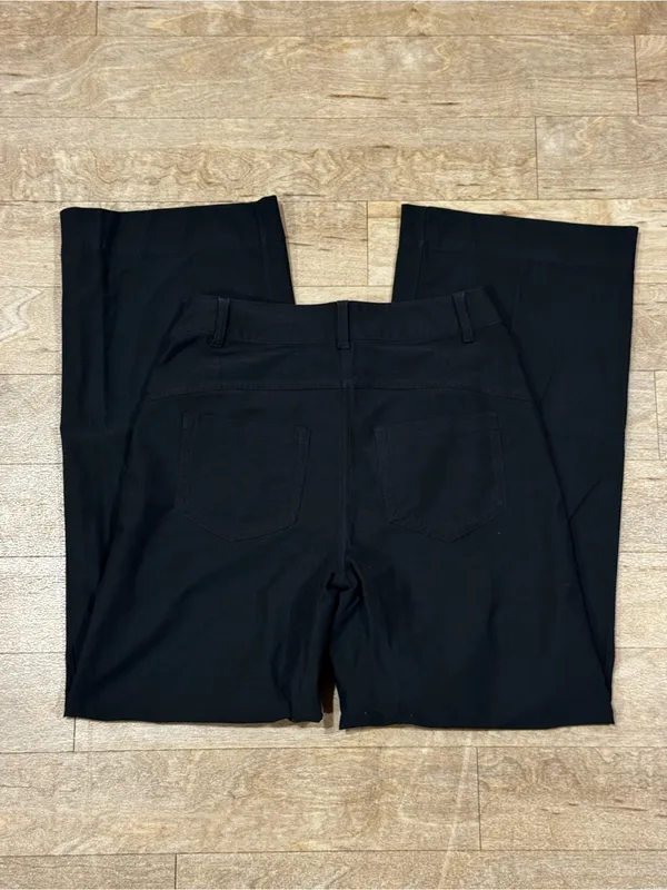 NWOT Lululemon City Sleek 5 Pocket High Rise Wide Leg Pant Full Length Size 27 - Image 9