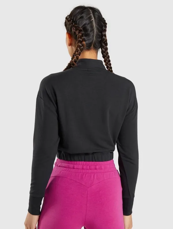 Gymshark Long Sleeve Top Crop - Image 2