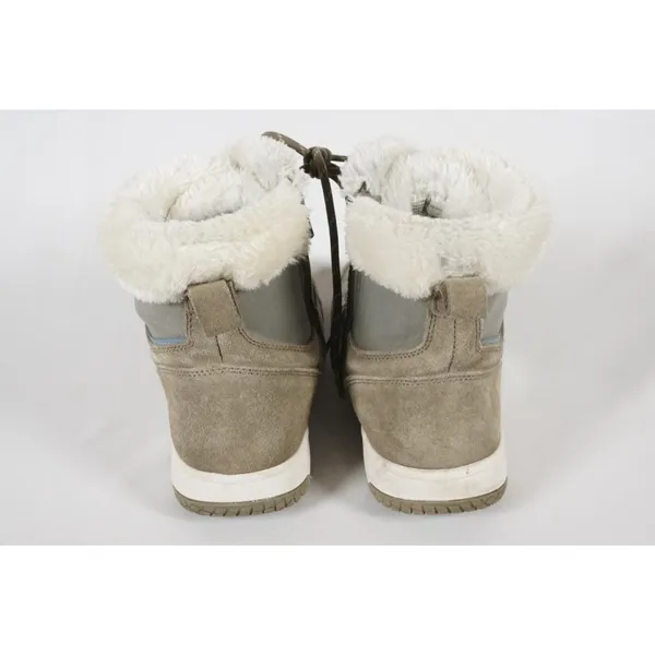 Weatherproof Vintage Boots Women's US 9M Chloe Leather Top Fur trim - Image 6