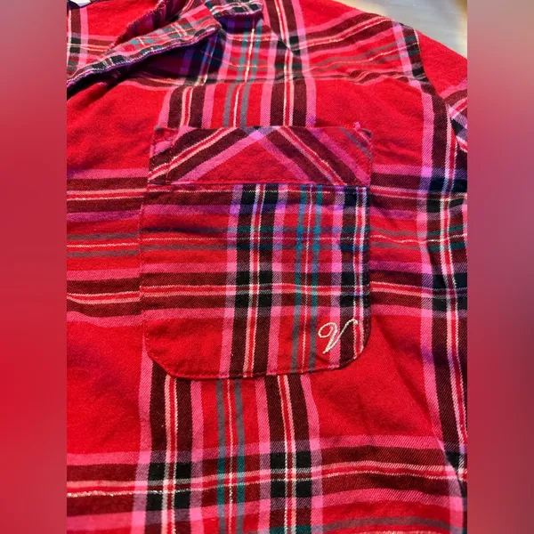 NWOT Victoria’s Secret Flannel Long Pajama Set - Image 6