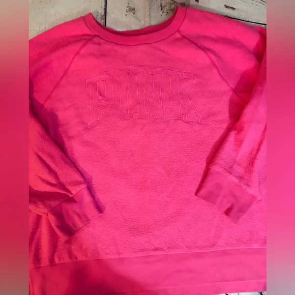 Victorias Secret PINK women’s crewneck medium - Image 2