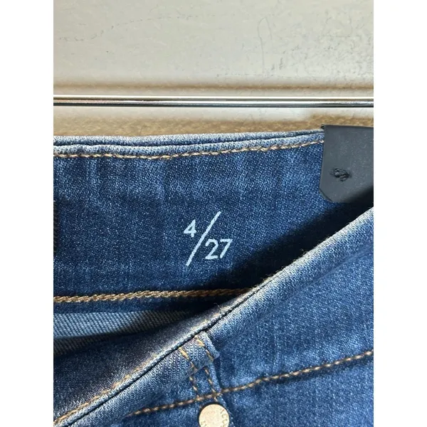 Liverpool Chloe Pull-On Jeans Womens 4 Blue Crop Cantrell Stretch Denim - Image 9