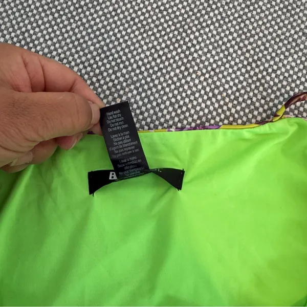 BEACH RIOT betsy one piece in lime punch gardenias size M - Image 7