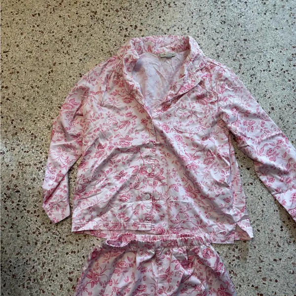Appleseed women’s 2 piece pajama set medium Pink - Image 6