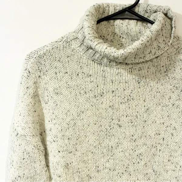 Marine Layer Remi Grey Knit Sweater Cowl Neck Size‎ XS - Image 2