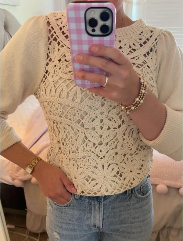 Love the Label sweater White Size XS - Image 4