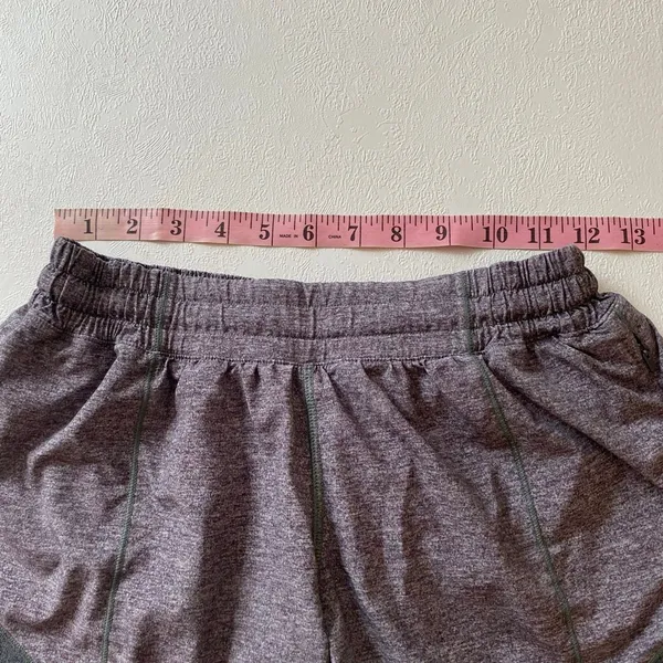 Lululemon Speed Up Shorts Size 6 Heather Gray Lined Running Athletic - Image 6
