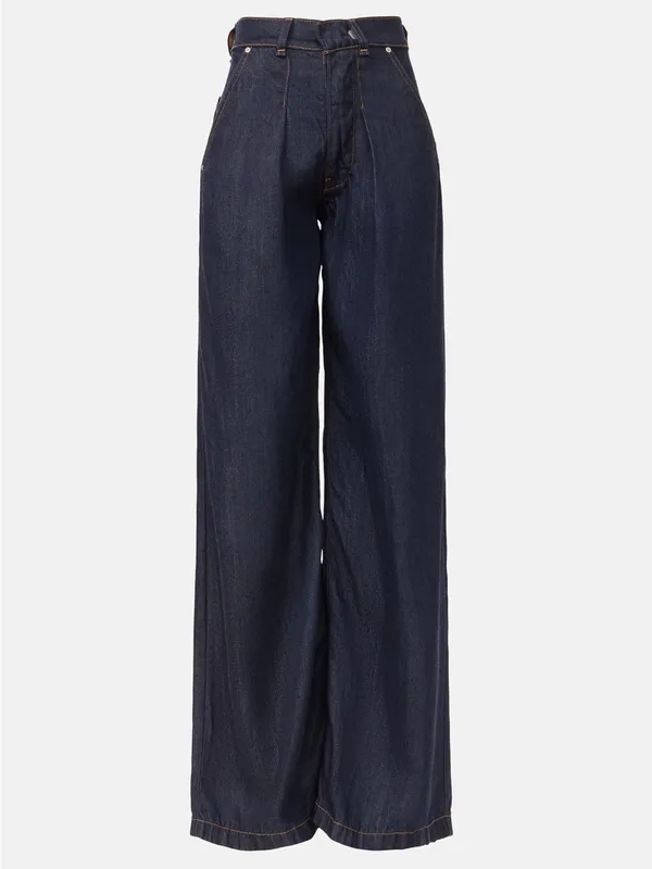 Hudson James High Rise Trouser Wide Leg Jeans - Image 5