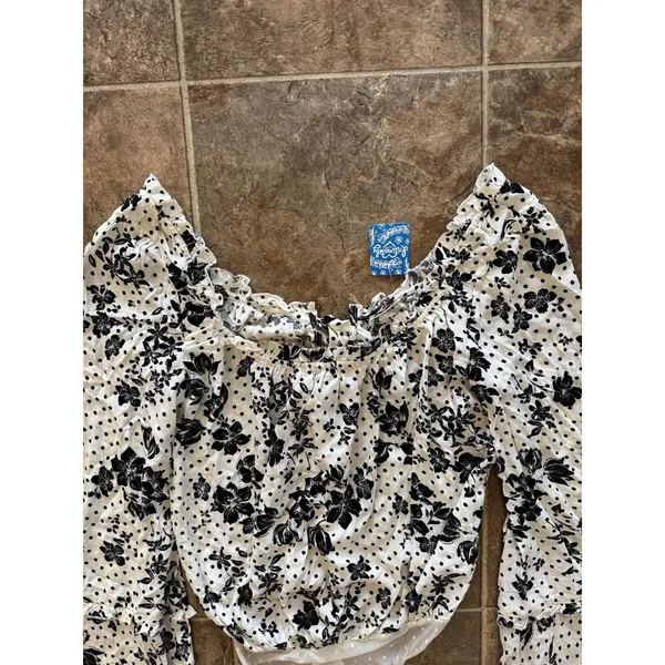 Free People One On One Date Bodysuit Tea Combo Size Small - Image 7